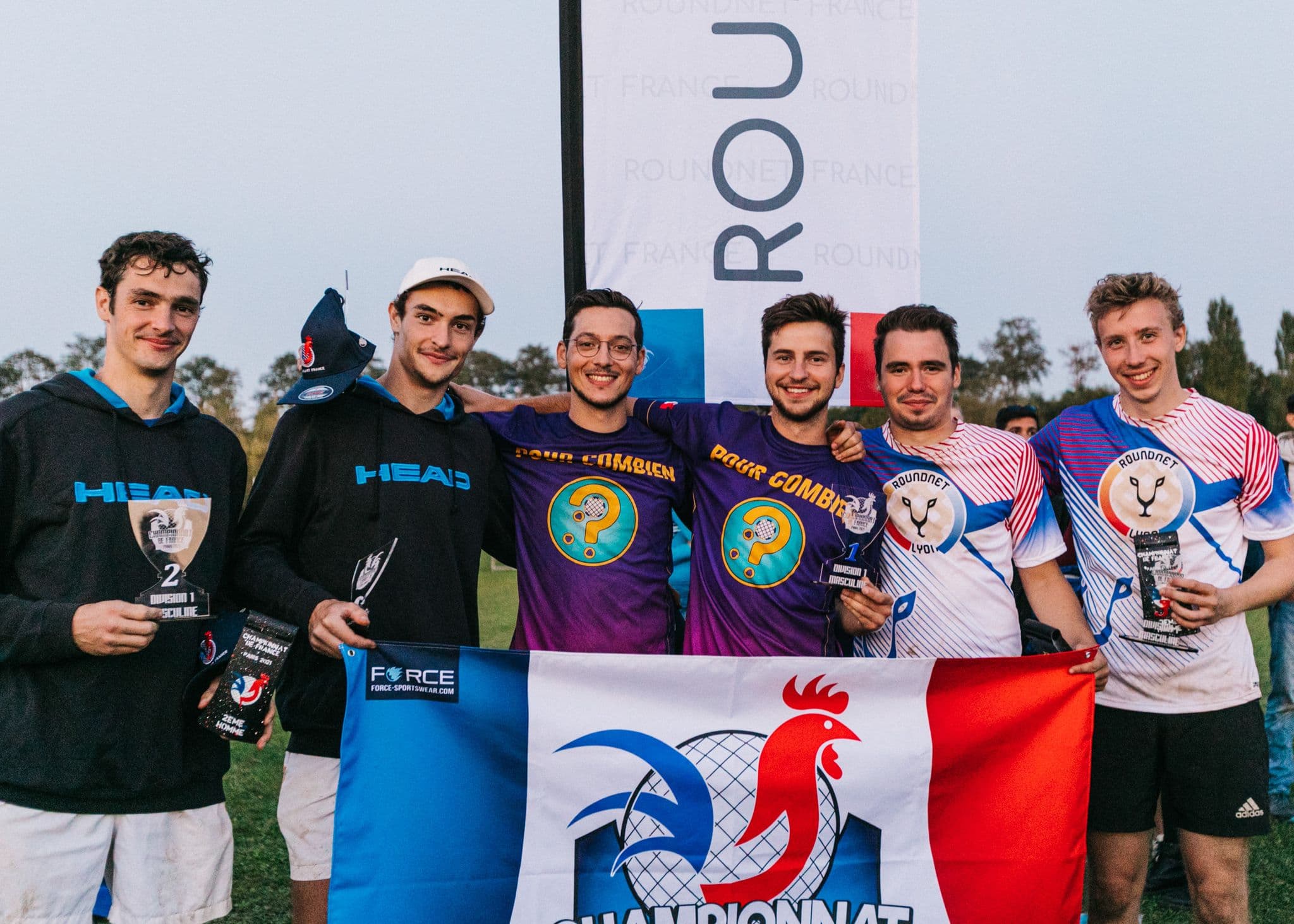 Tour des France des meilleurs équipes de Roundnet !